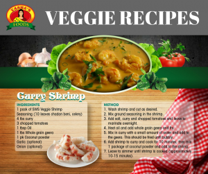 veggie curried shrimp